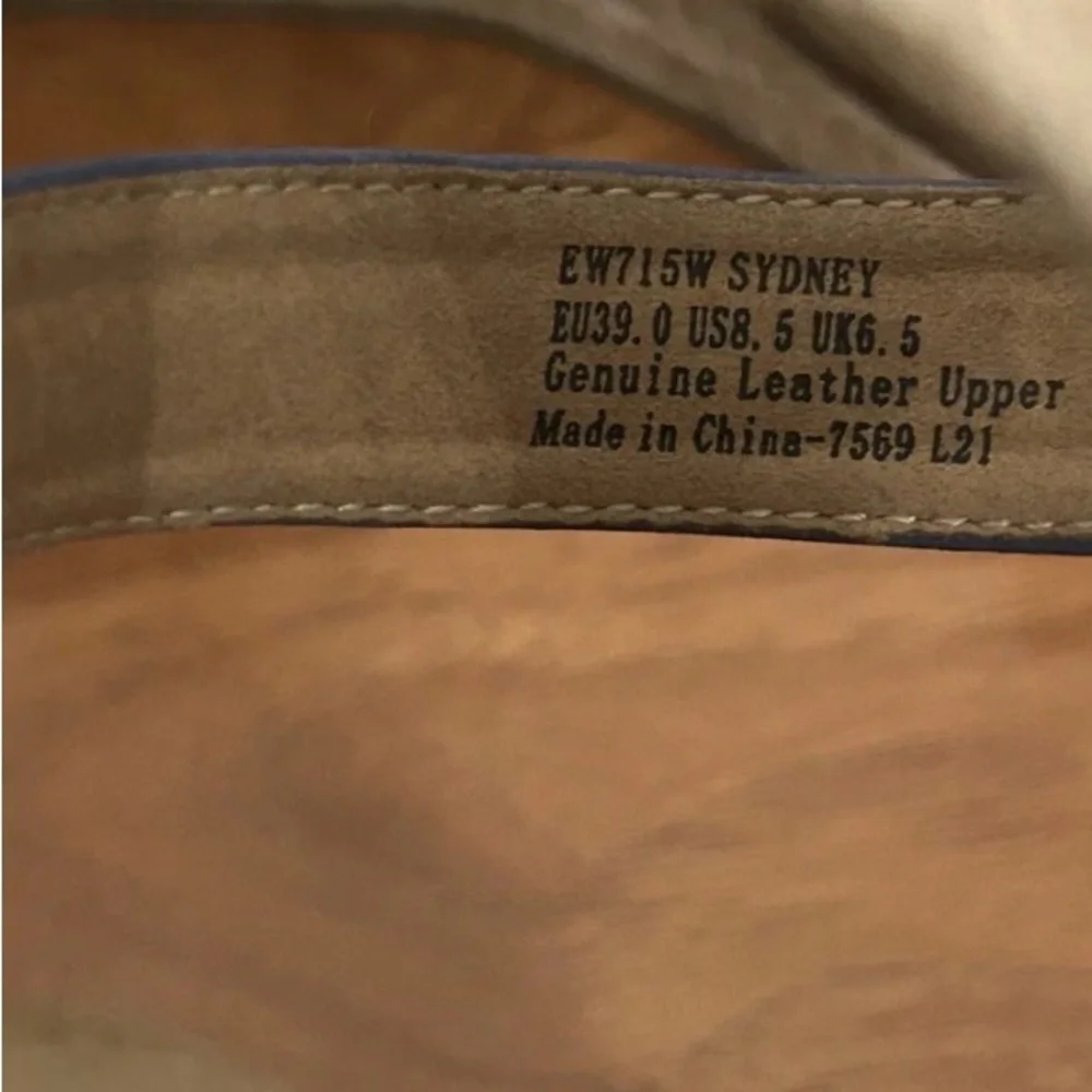 Aetrex Sydney Quarter Strap Espadrille Wedge sandal  8.5 - Picture 3 of 5